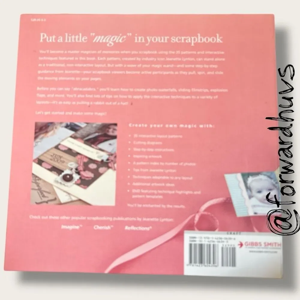 Magic by Jeanette R. Lynton – 35 Layout Scrapbook Patterns + DVD